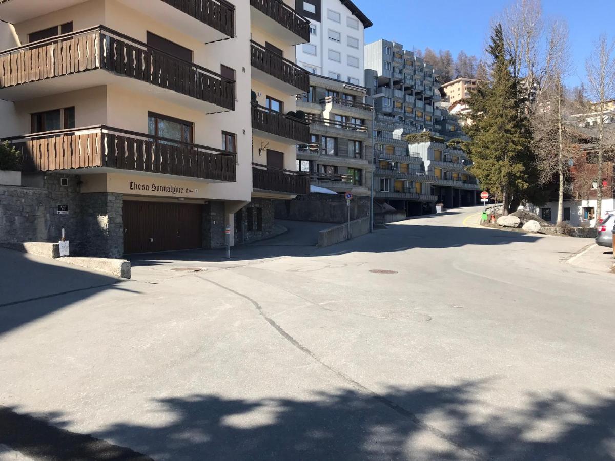 Chesa Sonnalpine B 33 Apartment St. Moritz Bagian luar foto